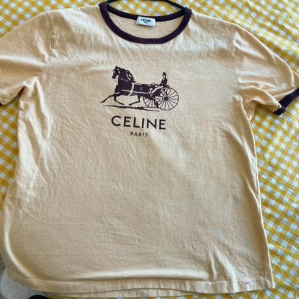 Celine Sulky T-Shirt in Cotton